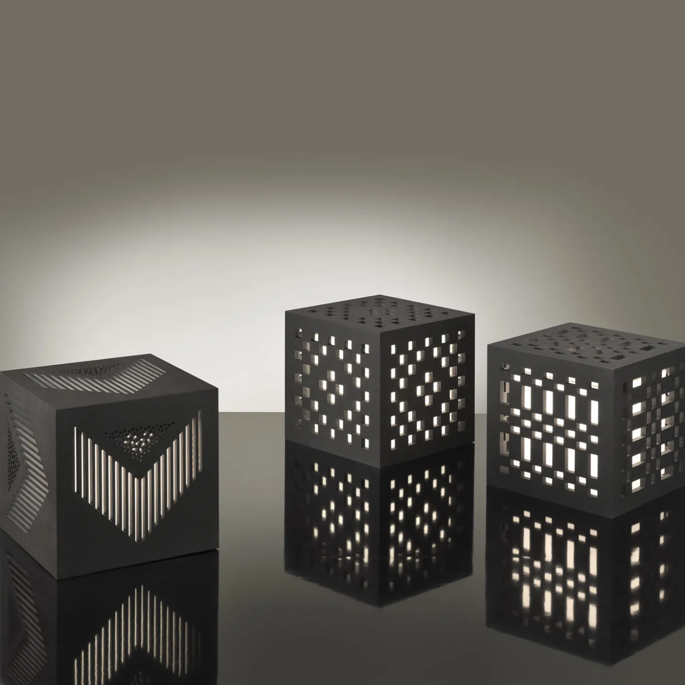 Istella Rombi Cubo con luce