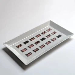 La Finestra Sul Cortile Videopoche rettangolare in porcellana #5