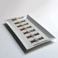 La Finestra Sul Cortile Videopoche rettangolare in porcellana #3