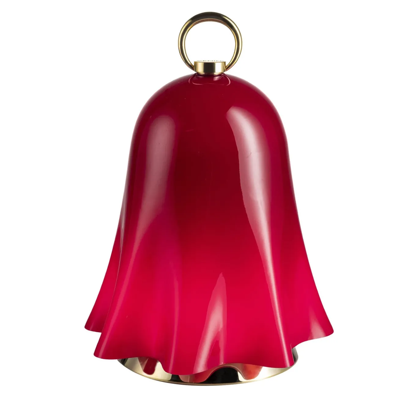 Lampada a LED rossa ricaricabile Fantasmino XL