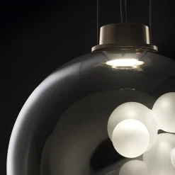 Lampada a sospensione a sfera Soap