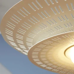 Lampada a sospensione Air So crema di Adam Tihany