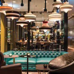 Lampada a sospensione Calypso Antigua Mint di Servomuto