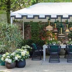 Lampada a sospensione Calypso Guadaloupe Outdoor Mint di Servomuto