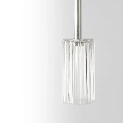 Lampada a sospensione in cristallo Flow