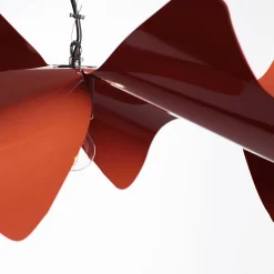 Lampada a sospensione Papavero Red