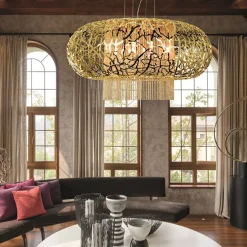 Lampada a sospensione Weave Gold