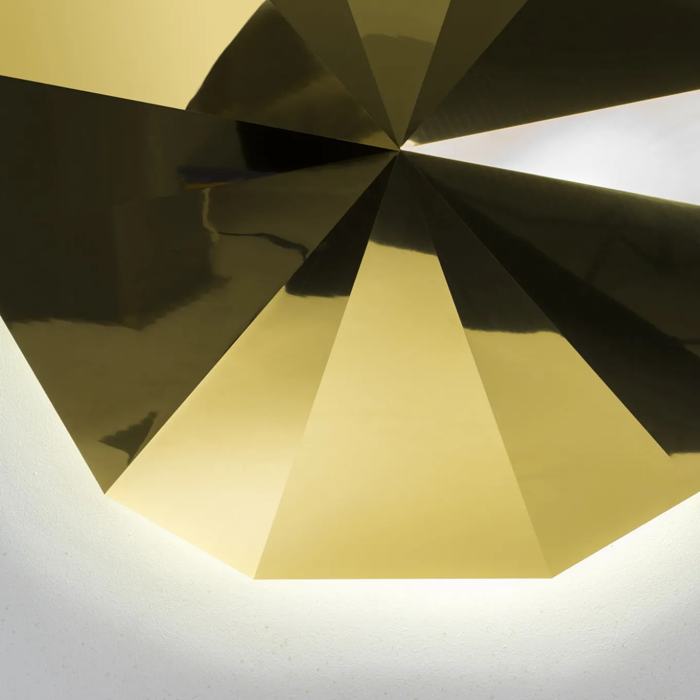 Lampada a tamburo a geometria sacra