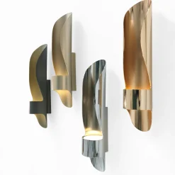 Lampada da muro Jiro' con finitura oro rosa di Pont Des Arts Paris