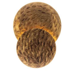 Lampada da parete a 2 dischi oro Random