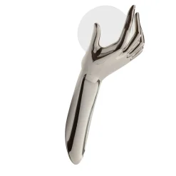 Lampada da parete Human Chrome