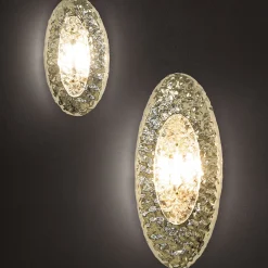 Lampada da parete in vetro Tribù #2