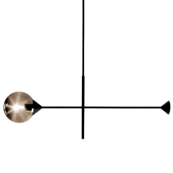 Lampada da parete Kendama in bronzo