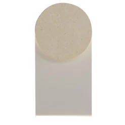 Lampada da parete Punto A Beige Lecce Limestone di Apospersano