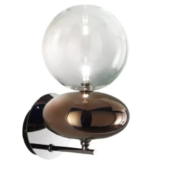 Lampada da parete Unica in bronzo