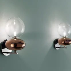 Lampada da parete Unica in bronzo