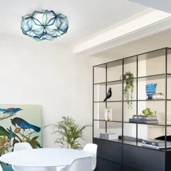 Lampada da soffitto/parete La Vie Blue di Adriano Rachele