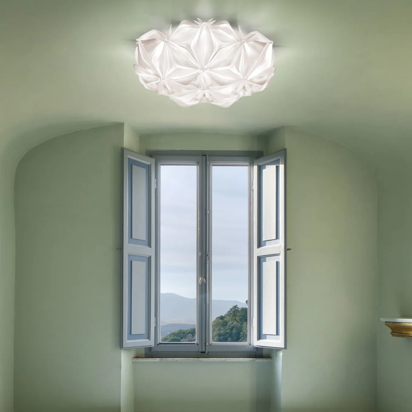 Lampada da soffitto/parete La Vie White di Adriano Rachele