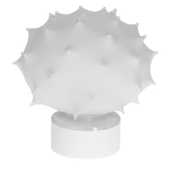 Lampada da Tavolo a LED Grande in Vetro Trilli Riccio