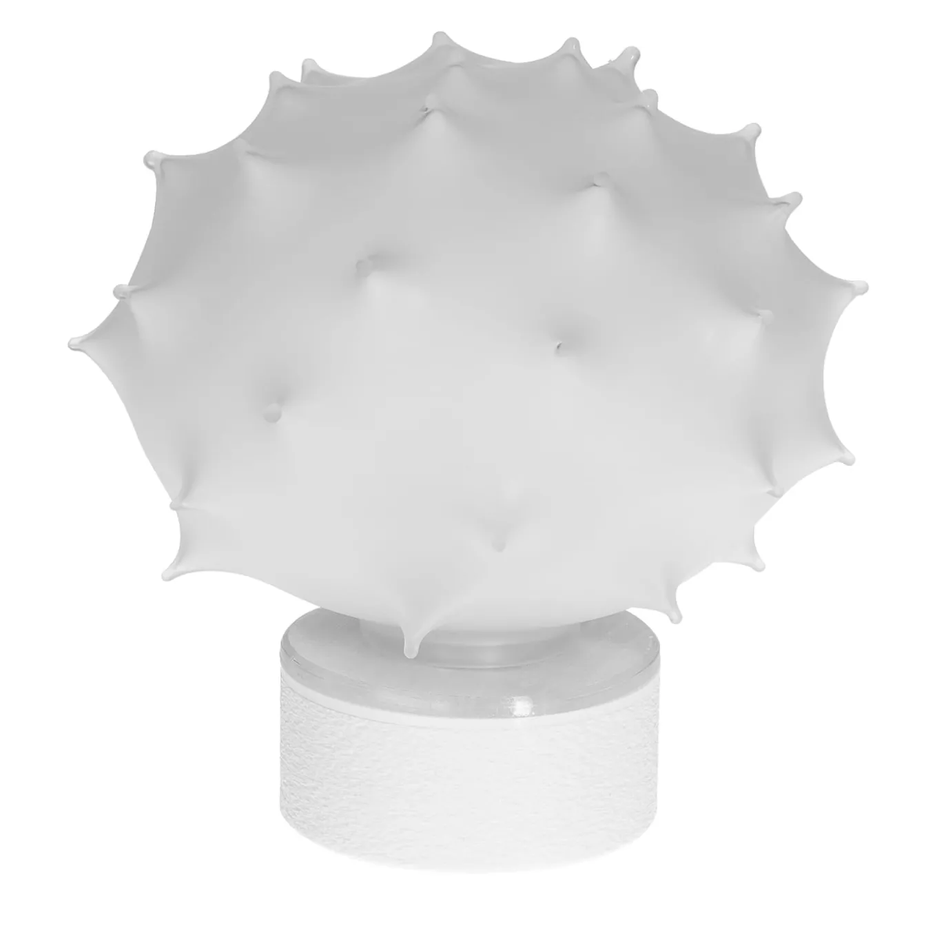 Lampada da Tavolo a LED Grande in Vetro Trilli Riccio