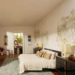 Lampada da tavolo con base in pergamena Lei #3