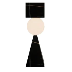 Lampada Da Tavolo CS Class in Marmo Sahara Noir di Sissy Daniele