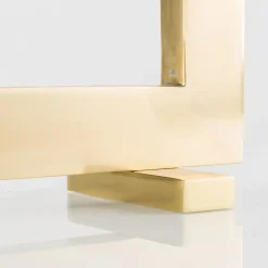 Lampada da Tavolo in Lino e Ottone Sputnik