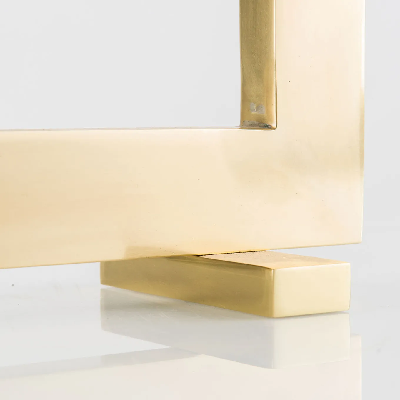 Lampada da Tavolo in Lino e Ottone Sputnik