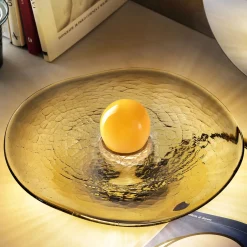 Lampada da tavolo in vetro di Murano Full Moon Over High Water In Venice