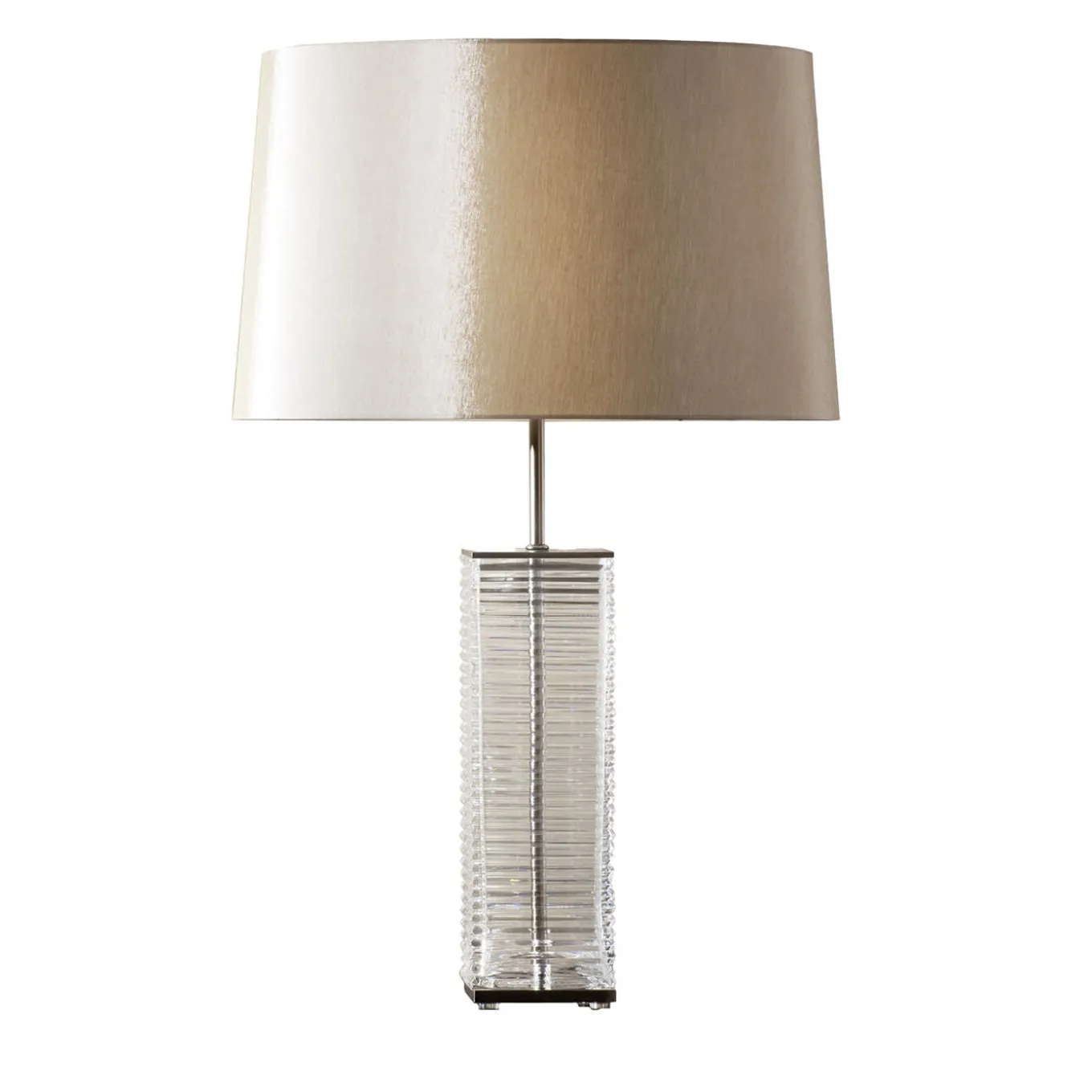 Lampada da tavolo Lifetime Medium Fluted Transparent Murano