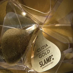 Lampada da tavolo ricaricabile Clizia Mama Non Mama Oro e Bianco