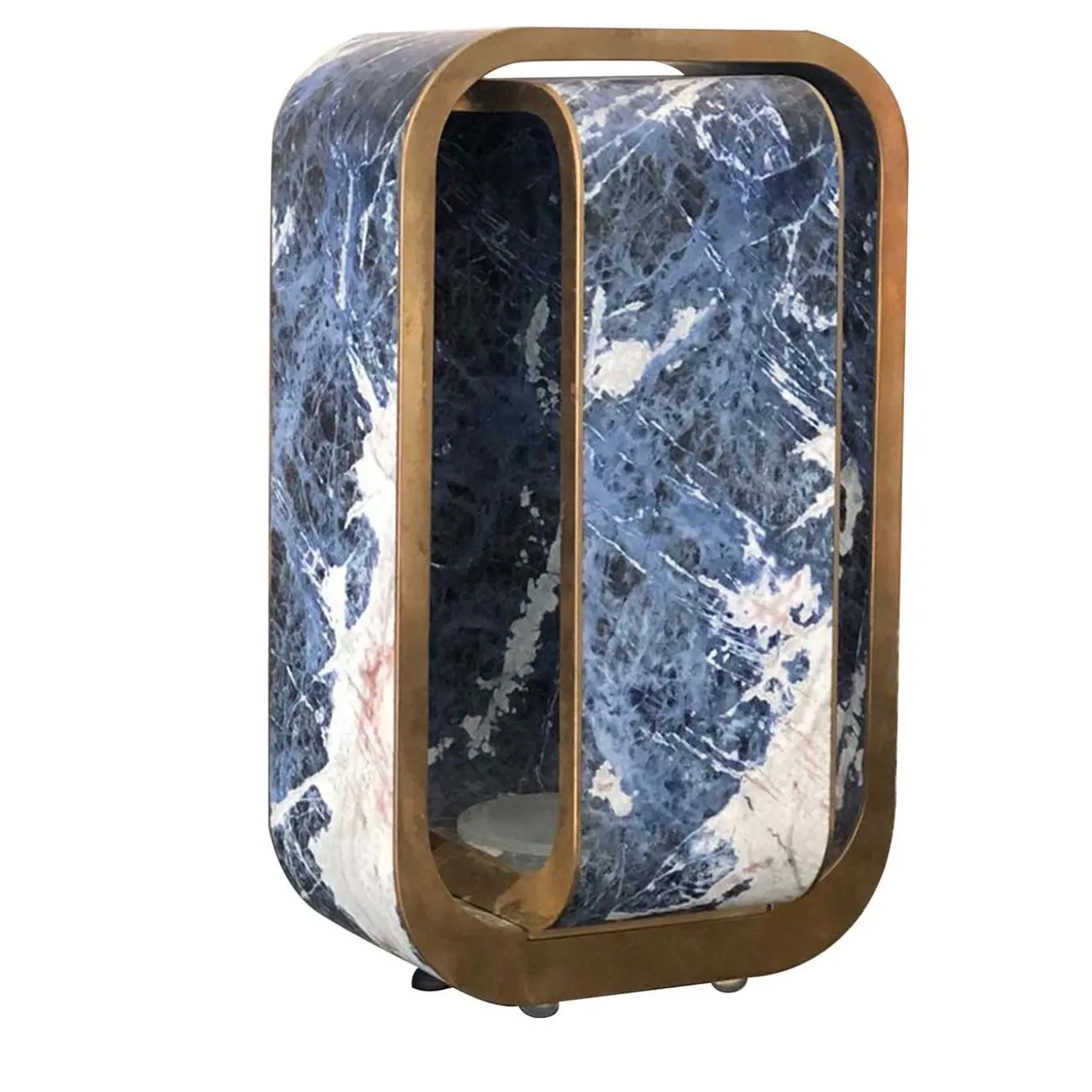 Lampada da tavolo Romeo e Giulietta blu