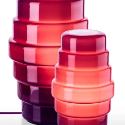 Lampada da tavolo Zoe Purple di Doriana e Massimiliano Fuksas
