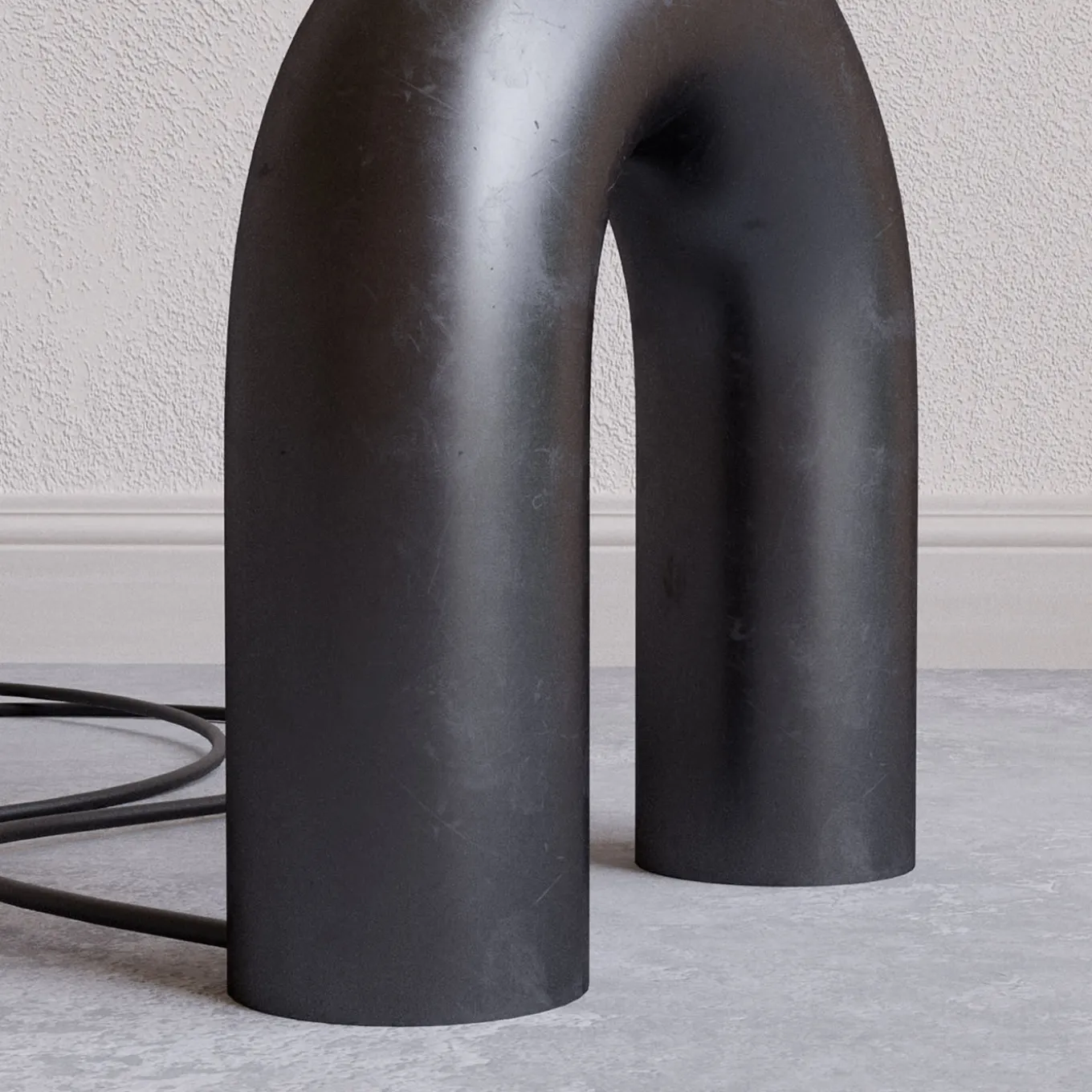 Lampada da terra a 2 luci U-Disk