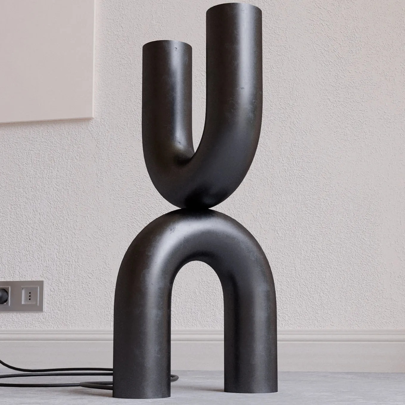 Lampada da terra a 2 luci U-Disk