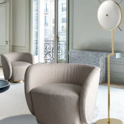 Lampada da terra a 2 luci Venusia