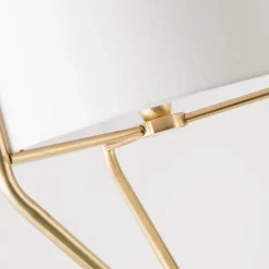 Lampada da terra a tre tubi