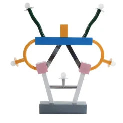 Lampada da terra Ashoka di Ettore Sottsass - Memphis Milano