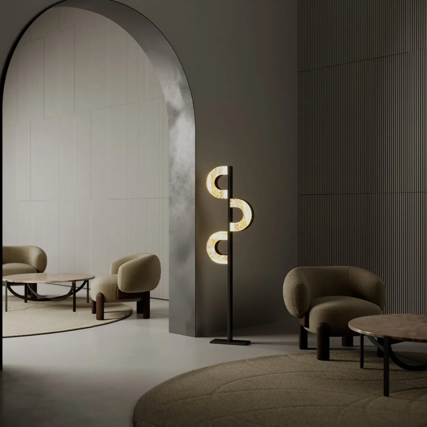 Lampada da terra Bridget