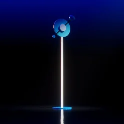 Lampada da terra Charleston di Martine Bedin - Memphis Milano