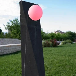 Lampada Da Terra Dieus Extra Large Nera di Sissy Daniele