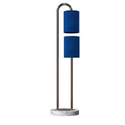 Lampada da terra Earth 2-Light Blue Glossy