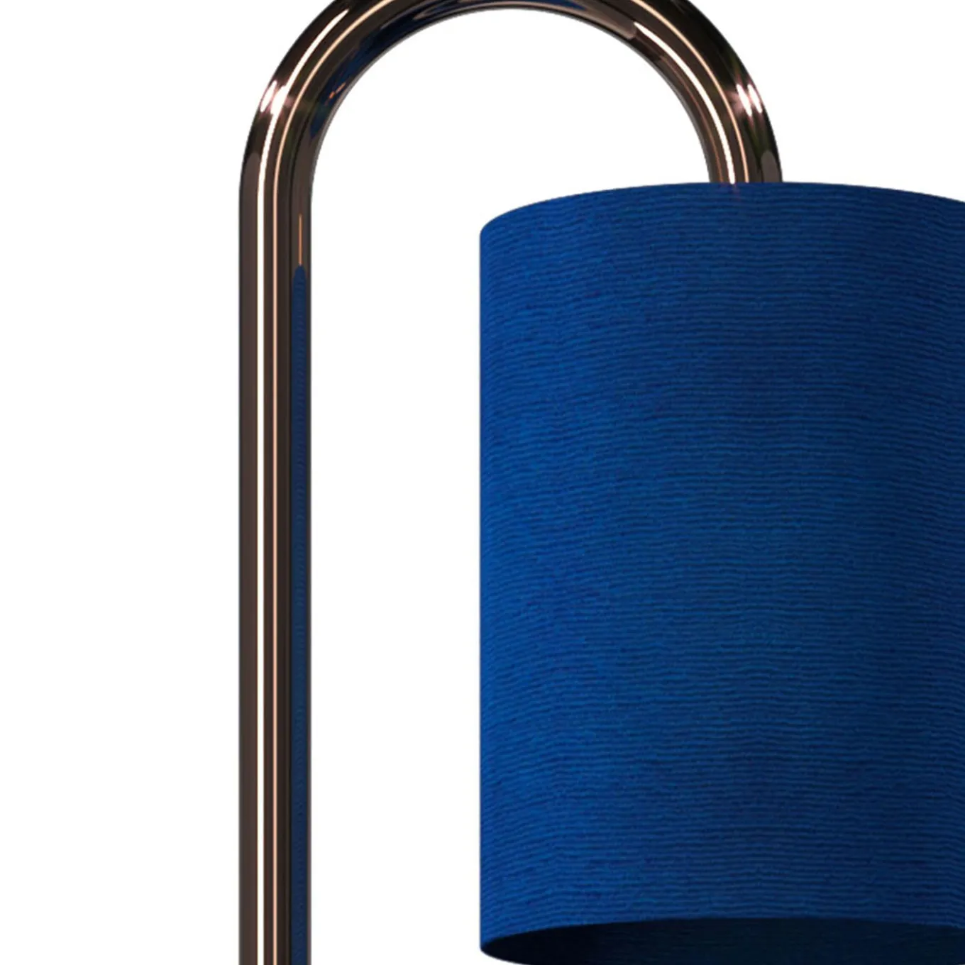 Lampada da terra Earth 2-Light Blue Glossy