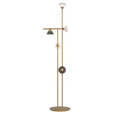 Lampada da terra Linfa Oro