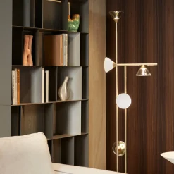 Lampada da terra Linfa Oro