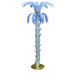 Lampada da terra Palma Light Blue