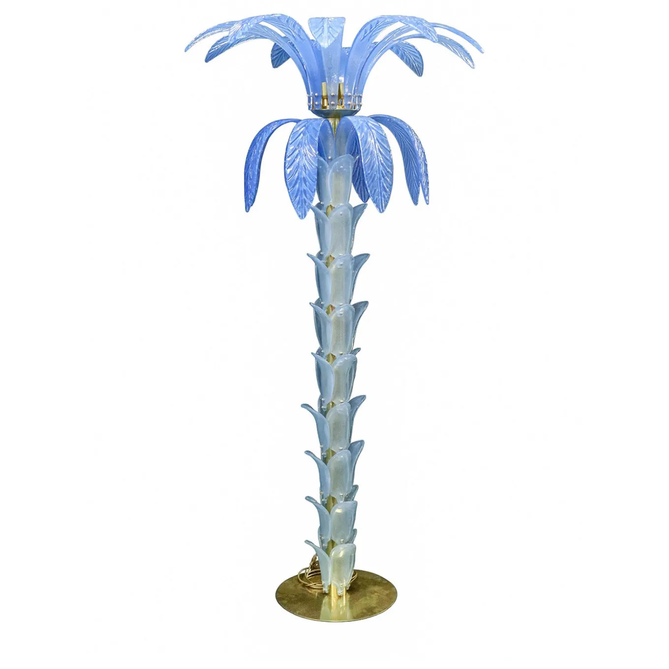 Lampada da terra Palma Light Blue