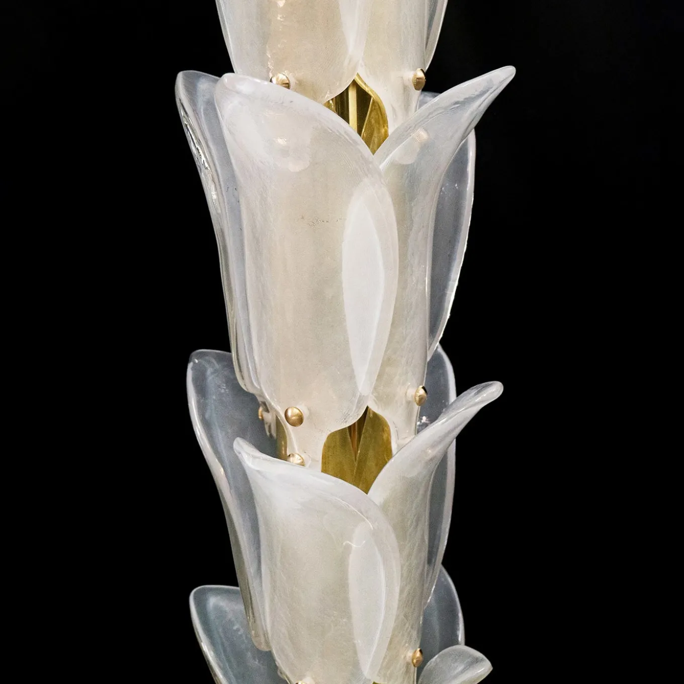 Lampada da terra Palma White