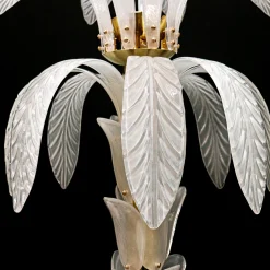 Lampada da terra Palma White