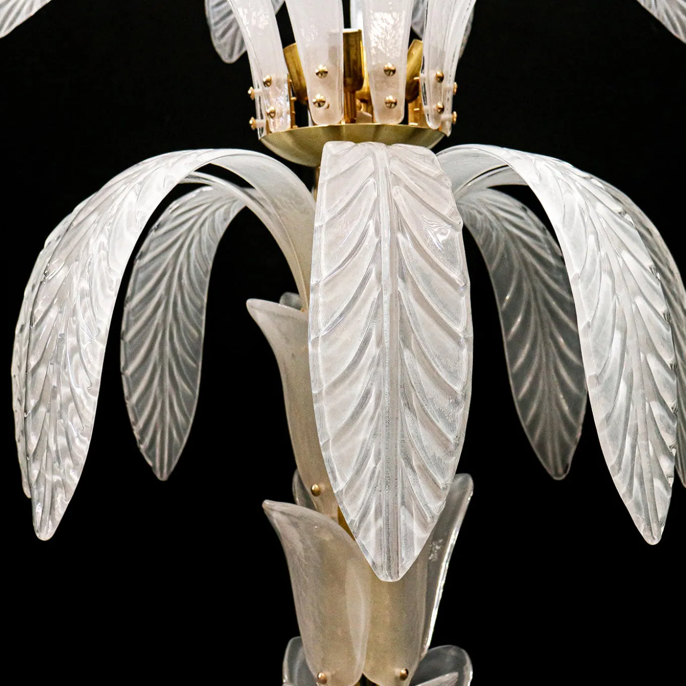 Lampada da terra Palma White